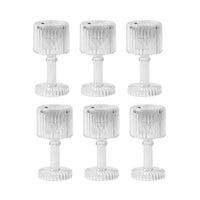 LED Crystal Wine Glass Shape Night Lamps