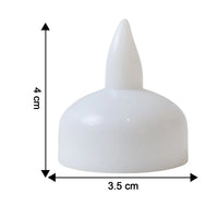 Round LED Flameless Tealight Candles - (8 Pc)