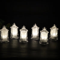 LED Hanging Lantern Style Decorative Flameless Candles (6 Pc)
