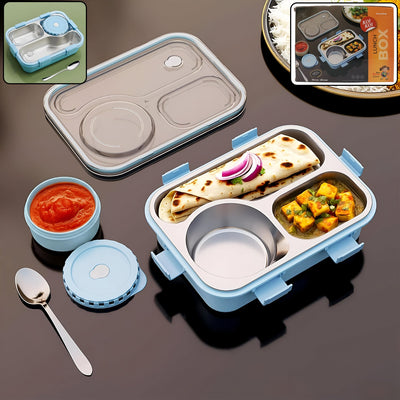 Premium Stainless Steel Food Container Lunch Box | 1 Set