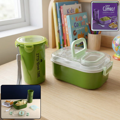 DailyBento Leakproof Lunch Combo Set | Multi-Functional | 1 Set
