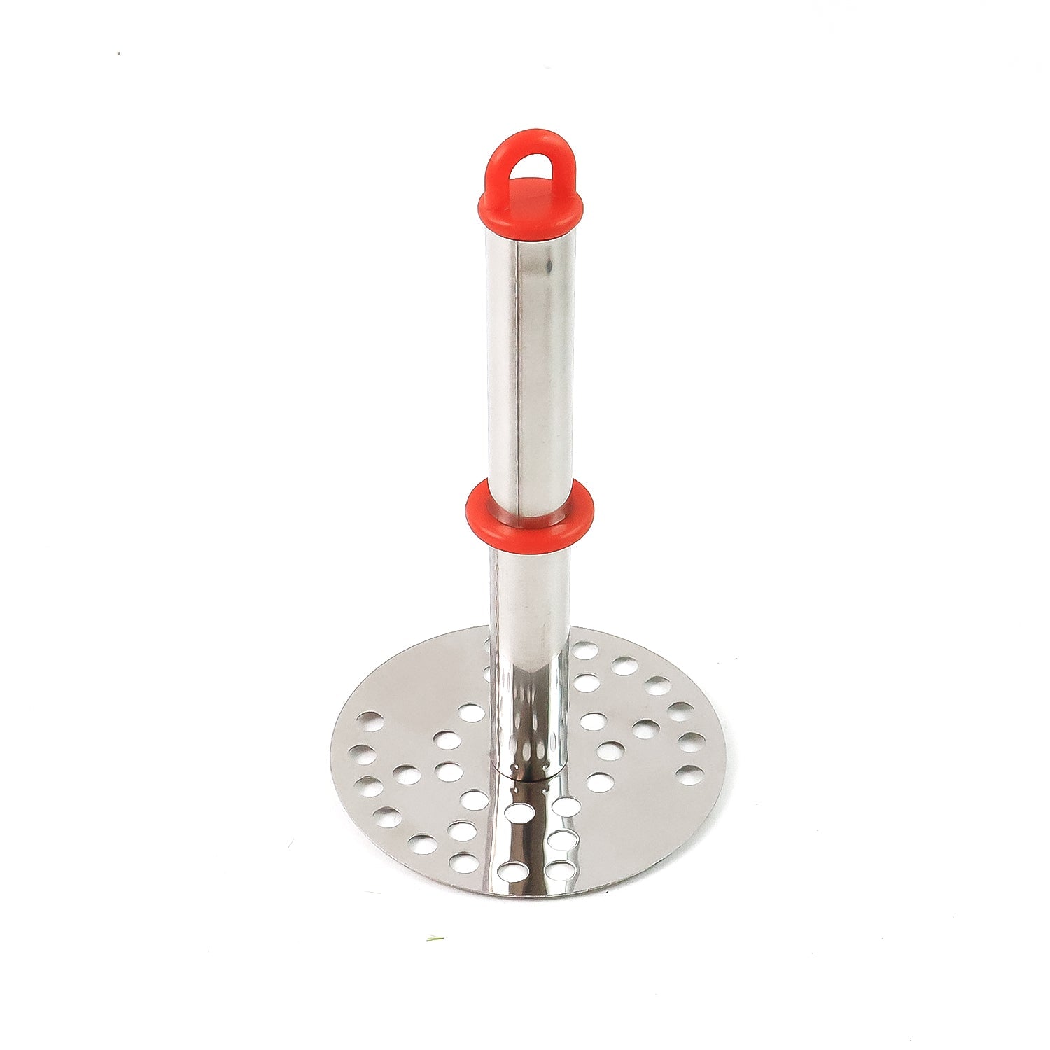Stainless Steel Potato Masher with Ergonomic Handle (17cm / 1 Pc)