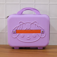 Kids Bear-Shaped Hard Shell Storage Carry Case with Handle (Mix Design)