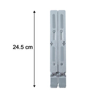 Adjustable Foldable Aluminium Laptop Stand (1 Set)