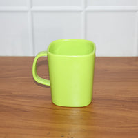 Square Melamine Mug – Premium Durable Lightweight Cup (1 Pc)