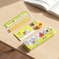 Premium Cartoon Printed Pencil Box Stationery Set (1 Pc)