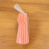 Plastic Fork Spoon,  Baby Fork Spoon Dessert Spoon (5pc set)