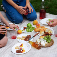Freshee 9 Inch Compostable Bagasse Plate (10 Pc)