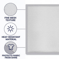 Large Ironing Press Net / Mesh Ironing Protector Cloth (65 x 50 Cm / 1 Pc)