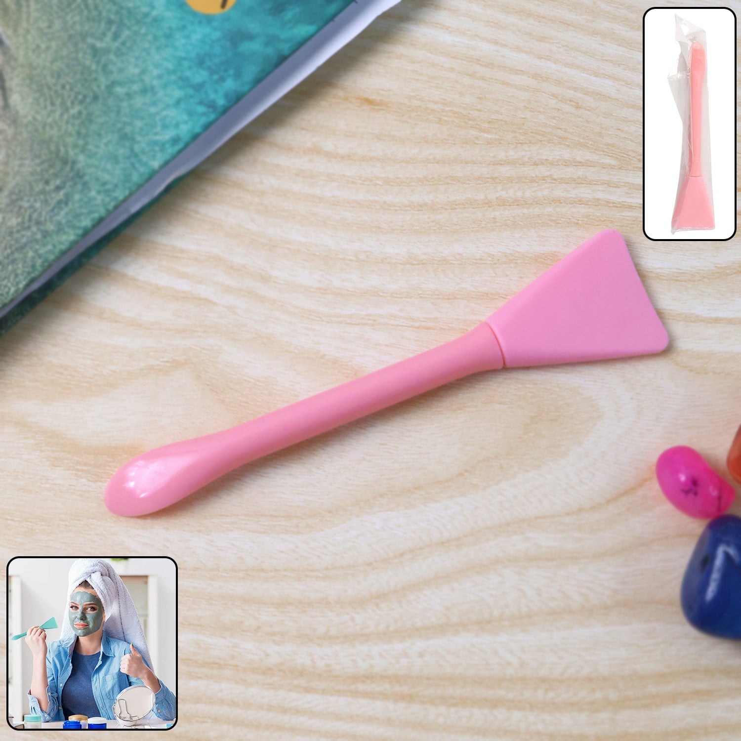 Facial Mask Applicator Spatula - (1 Pc)