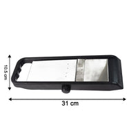 Supermom Adjustable Plastic Slicer, 1-Piece, Black / Silver