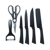 kitchen scissors knife combo set
