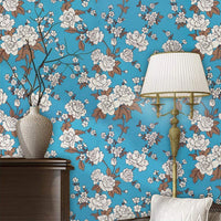 Premium Floral Decorative Wallpaper Roll 45 cm x 1 meter (1 Pc)