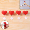 Heart-shaped Knob Pulls Toilet Press Button (4 Pc)