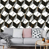 Self-Adhesive Waterproof Wallpaper Roll 45 cm x 1 m - (1 Pc)