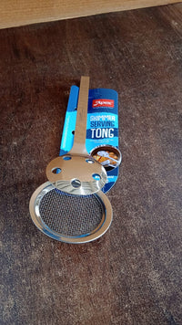 Apex Stainless Steel Skimmer Serving Tong
