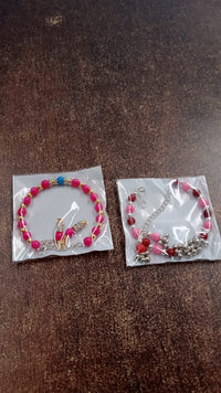 Traditional and Trendy Beaded Bracelet with Adjustable Chain (1 Pc)