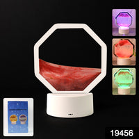 LED Moving Sand Art Table Lamp