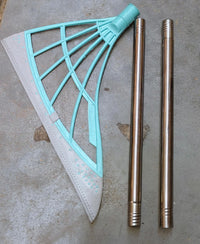 Durable Eco-Friendly Broom with Scraper