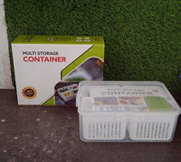 Fridge Storage Box – Freezer & Kitchen Organizer for Vegetables & Food (1 Pc)