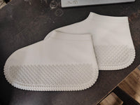 Non-Slip Silicone Reusable Waterproof Anti-Skid Shoe Covers (Large, 1 Pair)