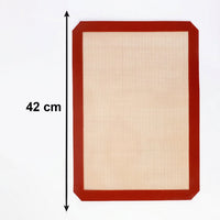 Multipurpose Non-Stick Silicone Baking Mat Set (5 Pc)