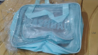 3-IN-1 Waterproof Transparent Travel Toiletry Bag Set