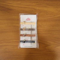 Cute Character Design Fashion Hair Clips (4 Pc)