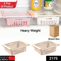 Expandable basket for fridge organization
