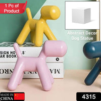 Plastic Cute Animal Puppy Chair Dog Low Footstool for Bedroom Living