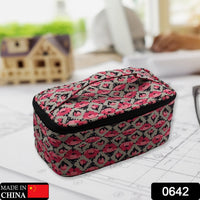 Portable organizer for cosmetics, brushes, and jewelry