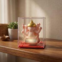 Small Hand-Moving Ganesha Idol with Rotating Hands (1 Pc)
