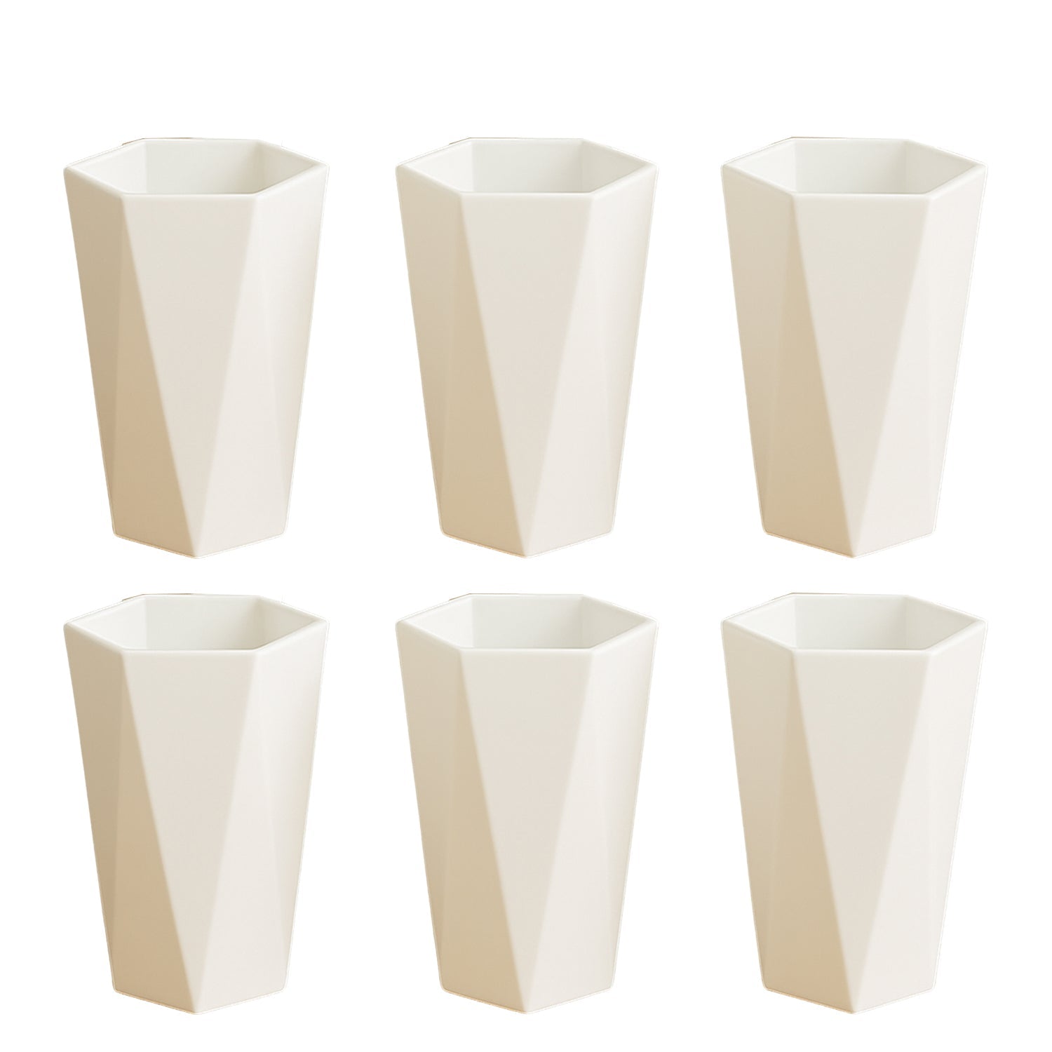 Reusable Plastic Glass Set