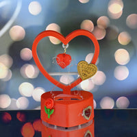 Heart-Shaped LED Light Showpiece