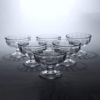 Transparent Glass Sundae Dish