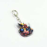 Clear Acrylic Keychain