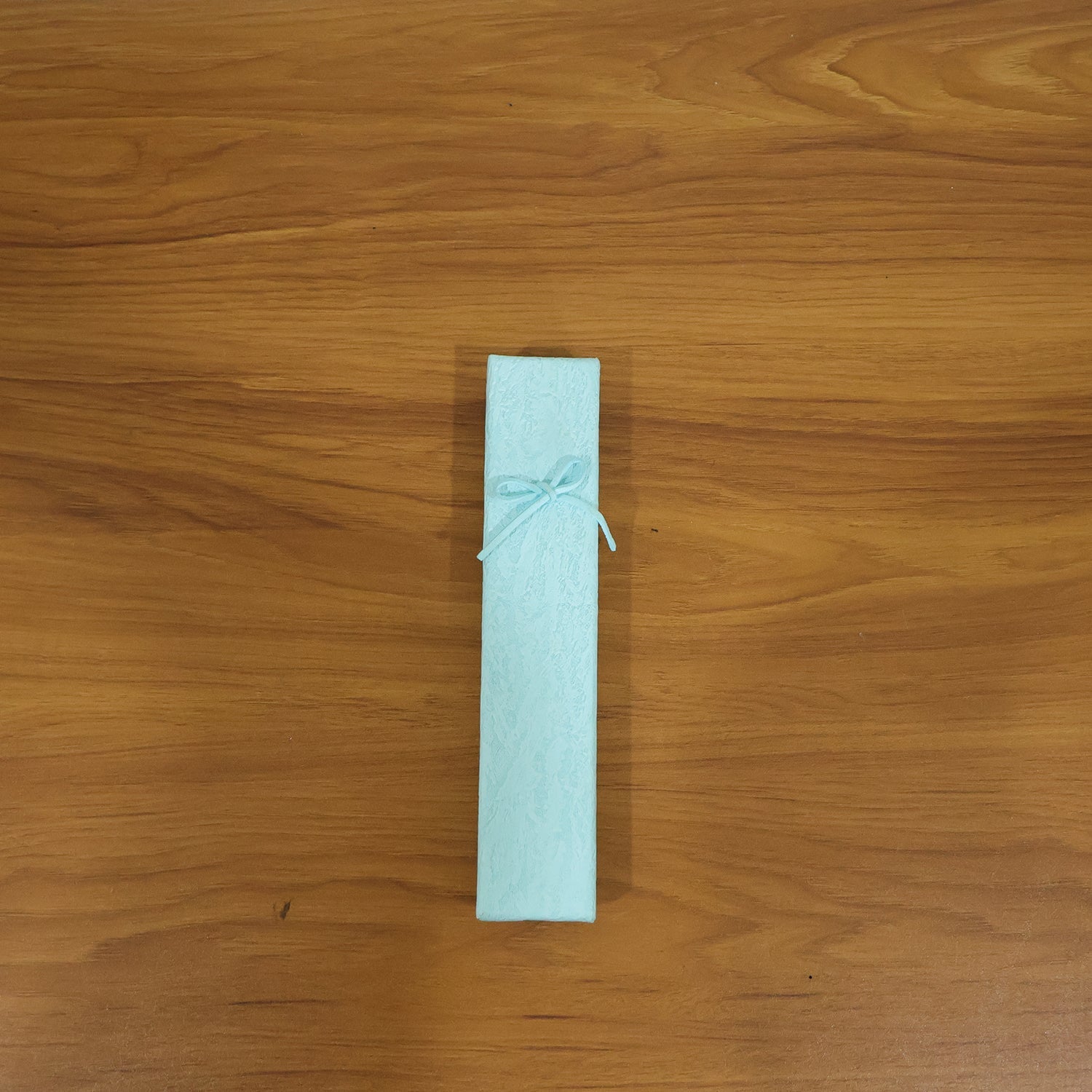 LuxeVault Premium Long Rectangular Jewelry Gift Box | Elegant Ribbon Bow Design (1 Pc)