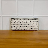 Stylish Canvas Pencil Pouch (1 Pc)