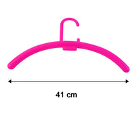 Plastic Clothes Hanger Multipurpose Durable Wardrobe Garment Hanging Rack (1 Pc)