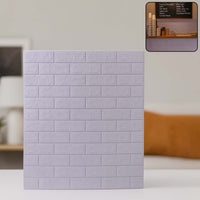 Wallpaper 3D Foam Wallpaper Sticker Panels (76 x 70 Cm / 1 Pc)