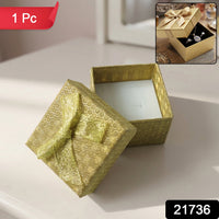 VelvetDock Elegant Premium Gift Box | Decorative Ribbon Minimalist Luxury Case (1 Pc)